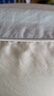 京东京造 真丝枕套 6A级桑蚕丝 丝绸纯色轻奢枕头套 48x74cm 单只装 湖绿 实拍图