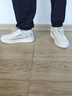 森馬男鞋2025秋季新款休闲百搭小白鞋子男士软底轻便厚底增高板鞋男款 米色 38 实拍图