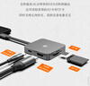京东京造usb扩展坞type-c 6合1 iPad/苹果MacBook 拓展坞 HDMI转换器4K投屏转接头数据线分线器 实拍图