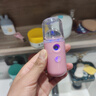 【出行必备】补水仪纳米喷雾器注氧便携脸部保湿小型蒸脸器冷喷手持加湿美容仪 粉色 实拍图