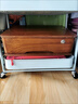 实木桌面收纳盒抽屉式办公桌上整理箱多层杂物储物柜木质盒子带锁 胡桃色1层【全锁】 实拍图