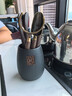 唐丰 茶道六君子茶具套装家用茶道配件陶瓷功夫茶勺茶夹茶针茶盘摆件 圆福茶道筒+品圣+茶刮+锦鲤茶漏 实拍图