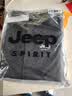 JEEP SPIRIT吉普衬衫男长袖春秋季衬衣男士宽松商务休闲外套 黑色 L 实拍图