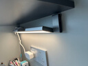 雷士（NVC）全光谱壁挂护眼台灯国AA级无座读写酷毙灯高显式学习书桌学生宿舍 水星银色50cm 180°调节 实拍图