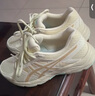 亚瑟士ASICS女鞋网面跑鞋百搭缓震运动鞋透气跑步鞋 GEL-CONTEND 4 米色/藕粉 37.5 实拍图
