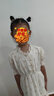 G.DUCKKIDS女童连衣裙儿童沙滩裙子长裙公主纱裙雪纺夏装2023新款中大童女孩 淡黄色 120 实拍图