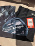李宁（LI-NING） 泳裤男易干男士泳衣套装近视泳镜可选泳帽大码温泉泳裤三件套男 印花三件套XXL 平光无近视 实拍图