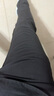 啄木鸟（TUCANO）休闲裤男士商务休闲时尚西装裤弹力修身百搭裤子男装 黑色 34 实拍图