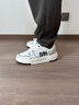 森馬（senma）男鞋2025秋冬新款青少年运动休闲国潮鞋子男士轻便小白鞋百搭板鞋 108白黑 41 实拍图