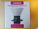 HARIO聪明杯V60过滤滤杯陶瓷聪明杯冲咖啡过滤滤杯带开关200ML黑色 实拍图