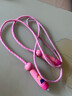 特步（XTEP）儿童跳绳幼儿园小学生初学者体能训练绳可调节健身绳子粉色 实拍图
