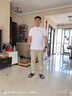 PGM 夏季高尔夫服装男士速干短袖衣服golf男装翻领POLO杉 YF441-白色【X20213#】 2XL 实拍图