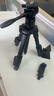 云腾608桌面三脚架单反相机手机通用小巧支架直播vlog旅行爬楼户外微距摄影小型便携三角架横竖可调款 608三脚架【送手机夹】 实拍图