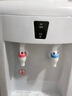 【热销爆款】饮水机美菱同款饮水机立式家用办公双开门柜式快速加热饮水器2025新款夏季首选 经典款珍珠白 温热型 台式款 实拍图