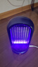木之林灭蚊灯电蚊灯家用室内驱蚊神器婴儿孕妇卧室防蚊虫灭蝇灭蚊器诱杀 宝蓝色【紫光波诱蚊-USB款】 实拍图
