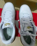 彪马（PUMA）经典复古透气小白鞋男女简约百搭休闲板鞋CARACAL 369863 白-金色-06 37.5 实拍图