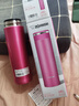 象印（ZO JIRUSHI）保温杯不锈钢水杯男女户外运动杯子便携学生进口SM-JF48玫红480ml 实拍图