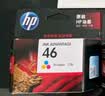 惠普原装惠普46墨盒大容量黑彩HP4729 2529 2020hc 2520hc 2029打印机 46彩色/约打印750页 实拍图