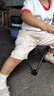 爆品椅子板凳小椅子户外钓椅马扎钓鱼便捷多功能超轻四角凳子马扎 户外小马扎-枫叶蓝色(活动) 实拍图