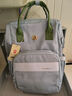 babycare妈咪包母婴包遛娃包时尚多功能大容量双肩包妈妈外出手提奶爸包 星灰绿云朵（大号） 实拍图