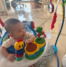 美国evenflo婴儿跳跳椅健身架宝宝弹跳椅蹦跳神器3-18月锻炼玩具 Babyeinstein-潮玩电音 实拍图