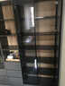 唐辑轻奢玻璃门书柜自由组合书架落地客厅展示柜储物柜双门60cm长 实拍图
