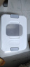 京东物流 家用翻盖装米桶五谷杂粮密封桶防虫防潮食品级密封桶 透明白 22斤 实拍图