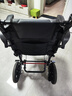 凯莱宝轮椅折叠老人超轻便旅行便携式手动铝合金手推车可上飞机残疾康复 7悬挂减震+人体工学座椅【无卡扣折叠+拉杆】ZT 实拍图