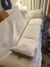 高级轻奢2025新款沙发盖布四季通用防滑防猫抓万能全包沙发巾坐垫 【防滑加厚】伊雅-白色 180*420cm 实拍图