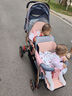 liuncy双胞胎婴儿推车前后坐二胎双人可坐躺轻便折叠儿童手推车 实拍图