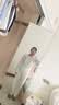 IEF/爱依服【微胖】2026秋季新款长袖T恤女圆领字母印花韩系上衣 实拍图
