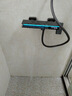 九牧简易淋浴增压花洒套装枪灰色小户型浴室极简分体无顶喷带喷枪 枪灰 C款（冷热款）圆形花洒 实拍图