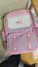 DR米其2025新款书包小学生一二三到六年级男孩轻便大容量防水儿童双肩包 小号粉紫色（鎹3D笔盒+手表） 无规格 实拍图