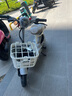 小刀新国标48V电动自行车 小智2.0 踏板简易电自通用轻便电瓶车【无需驾照】 续航约45KM-原彩暮灰/奶酪白-350W 实拍图