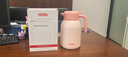 膳魔师（THERMOS）保温壶玻璃内胆家用大容量便携宿舍暖水壶热水瓶TEHA/TEHD TEHD-粉红 1.48L 实拍图