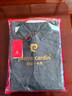皮尔卡丹（pierre cardin）高档长袖t恤男纯棉2025春秋新款拉链卫衣抗皱打底立领男装上衣 5390深灰(长袖t恤) XL 135-150斤 实拍图