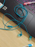 索尼（SONY） MDR-EX155AP 有线耳机3.5mm接口 入耳式带麦可通话 手机音乐耳机 电脑笔记本适用 【主推色99元起】浅蓝色 实拍图