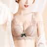 莫代尔文胸内衣女美背内衣运动小胸聚拢无钢圈收副乳调整型无痕胸罩34 实拍图