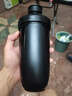 贝瑟斯摇摇杯运动健身水杯蛋白粉搅拌杯奶昔杯子代餐杯瑶瑶杯680ML黑色 实拍图