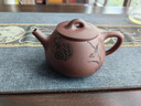 藏壶天下 宜兴紫砂壶 戴老师全手工刻绘茶壶 家藏底槽清金莲生香石瓢壶 金莲生香 实拍图