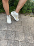 森馬男鞋2025秋季新款休闲百搭小白鞋子男士软底轻便厚底增高板鞋男款 米色 37 实拍图