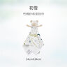 nest designs宝宝安抚巾可入口哄睡新生儿安抚玩偶手帕婴儿玩具 初雪-安抚巾34*34cm 安抚巾 实拍图