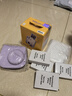 富士（FUJIFILM）instax  mini12 一次成像 立拍立得相机 mini12 鸢尾紫 套餐九（官方标配+相机包+相册+白边相纸40张） 实拍图