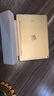 毕亚兹 适用iPad Air2保护套 iPad6代苹果平板电脑保护后外壳 轻薄防摔 休眠三折皮套男女款 PB13-土豪金 实拍图