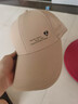 啄木鸟帽子男春夏秋天遮阳帽户外防晒网眼棒球帽透气太阳帽钓鱼鸭舌帽 卡其色 透气款 实拍图