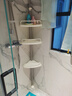 宝优妮顶天立地置物架浴室转角架不锈钢免打孔撑杆洗漱台三角收纳架 DQ0932-1适高1.15m-2.5 均码 实拍图