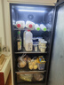 美的（Midea）【可爱多小冰箱】140家用客厅办公室冰吧一级节能冷藏保鲜柜茶叶冷饮料水果JC-140GEMR国家补贴 实拍图