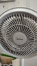 美的（Midea）【暴风循环】空气循环扇大风量摇头电风扇家用台式落地扇轻音卧室节能小风扇柔风轻羽扇 FGA24TQ 实拍图