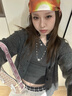 鹿珊伍仿珍珠项链女双层叠戴串珠星星项链小众复古长款锁骨链毛衣链配饰 双层仿灰珍珠星星叠戴项链 【悬浮盒装】 实拍图