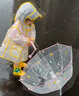 牧萌儿童雨鞋男童女童防水立体宝宝防滑耐磨卡通雨靴 太空人 19码 实拍图